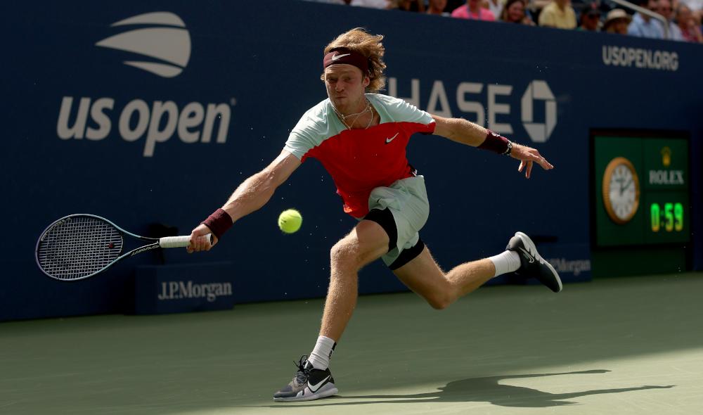 Rublev en quarts de l'US Open