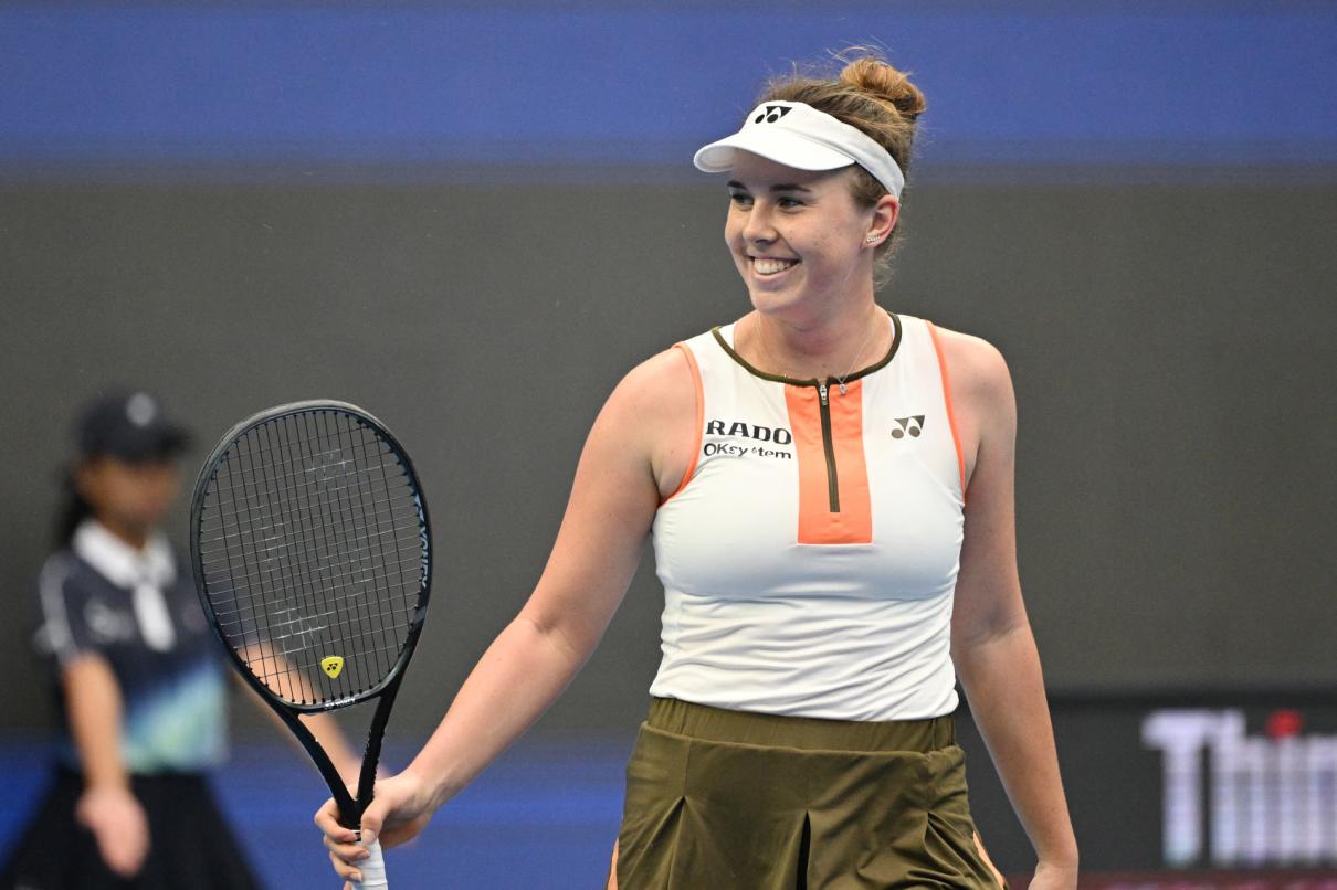 Jeg er meget glad for at se dig tilbage efter din fødsel - Noskovas første ord efter nederlaget til Bencic i Tokyo