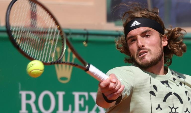 3e set entre Tsitsipas et Schwartzman à Monte-Carlo 