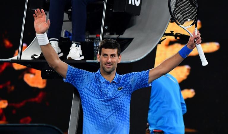 Djokovic joins Tsitsipas in final