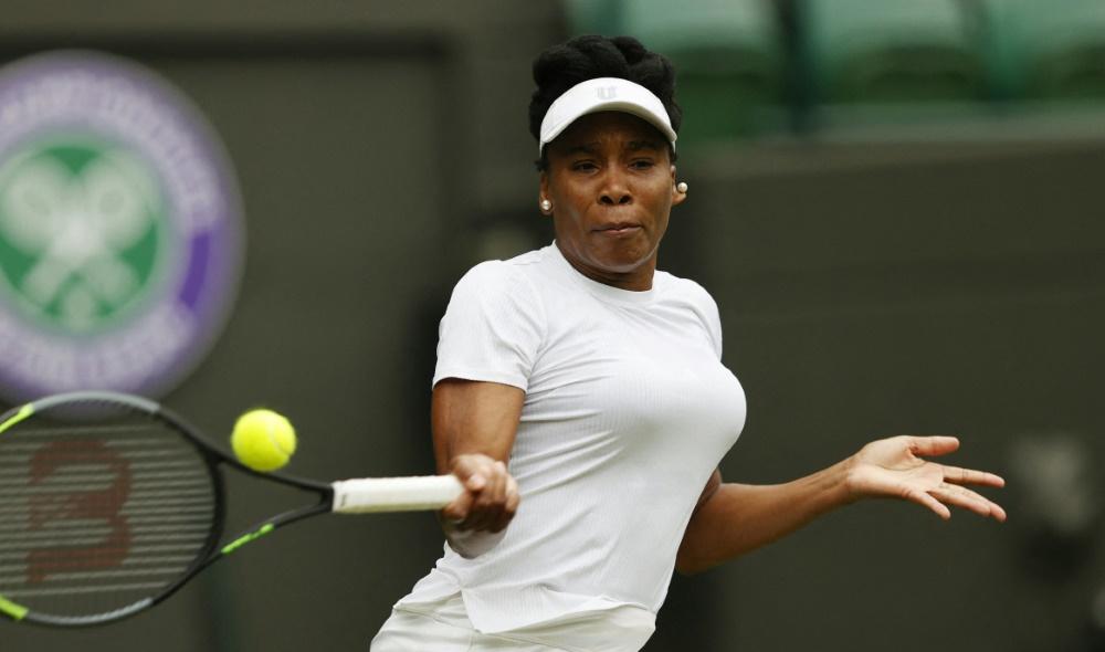 « C’est vraiment inspirant d’être ici et je frappe toujours fort », se réjouit Venus Williams