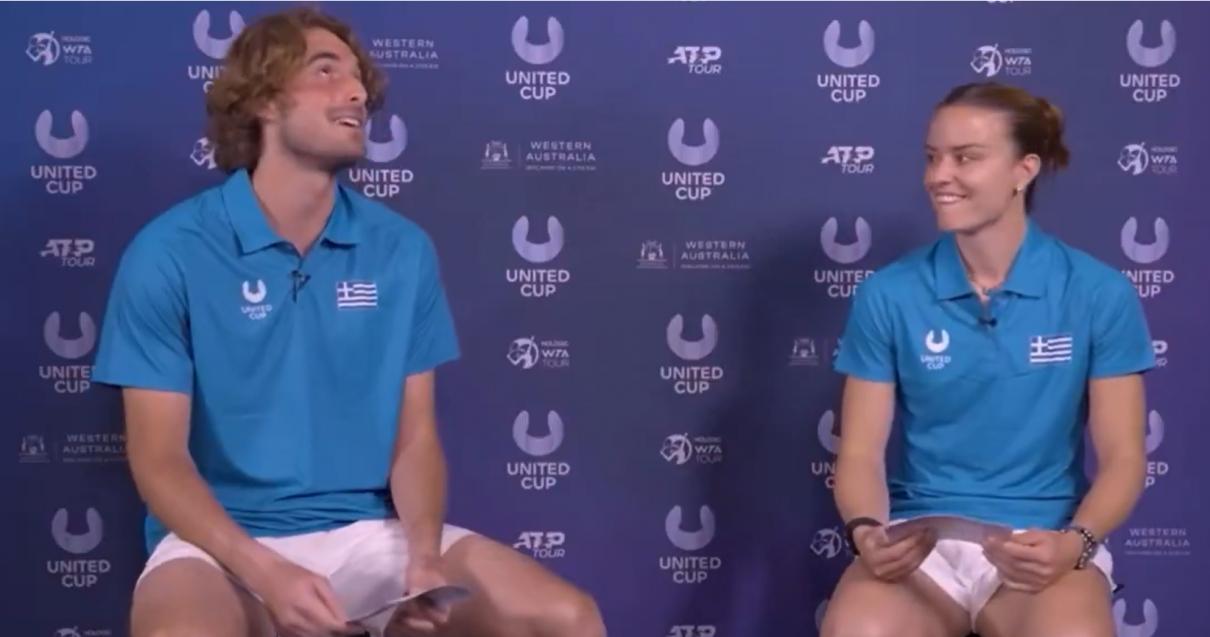 Sakkari s’amuse avec Tsitsipas : « Je ne prendrais pas ton revers »