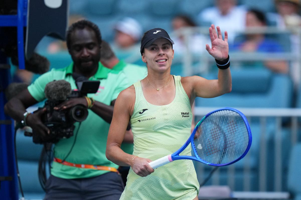 Linette surprend Gauff à Miami pour s’offrir une place en quart de finale