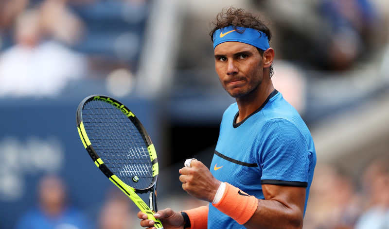 5ème set entre Nadal et Pouille sur l'Arthur Ashe 