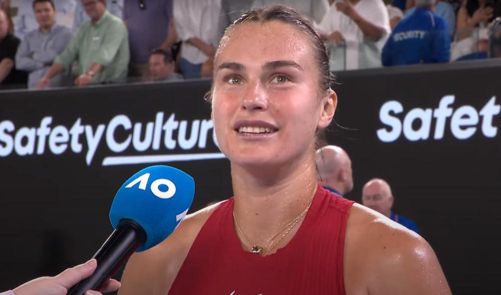 Sabalenka : Ma constance est le fruit de beaucoup de travail