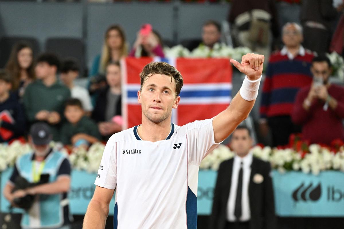 Classement ATP : Ruud de retour dans le Top 10, Draper gagne une place