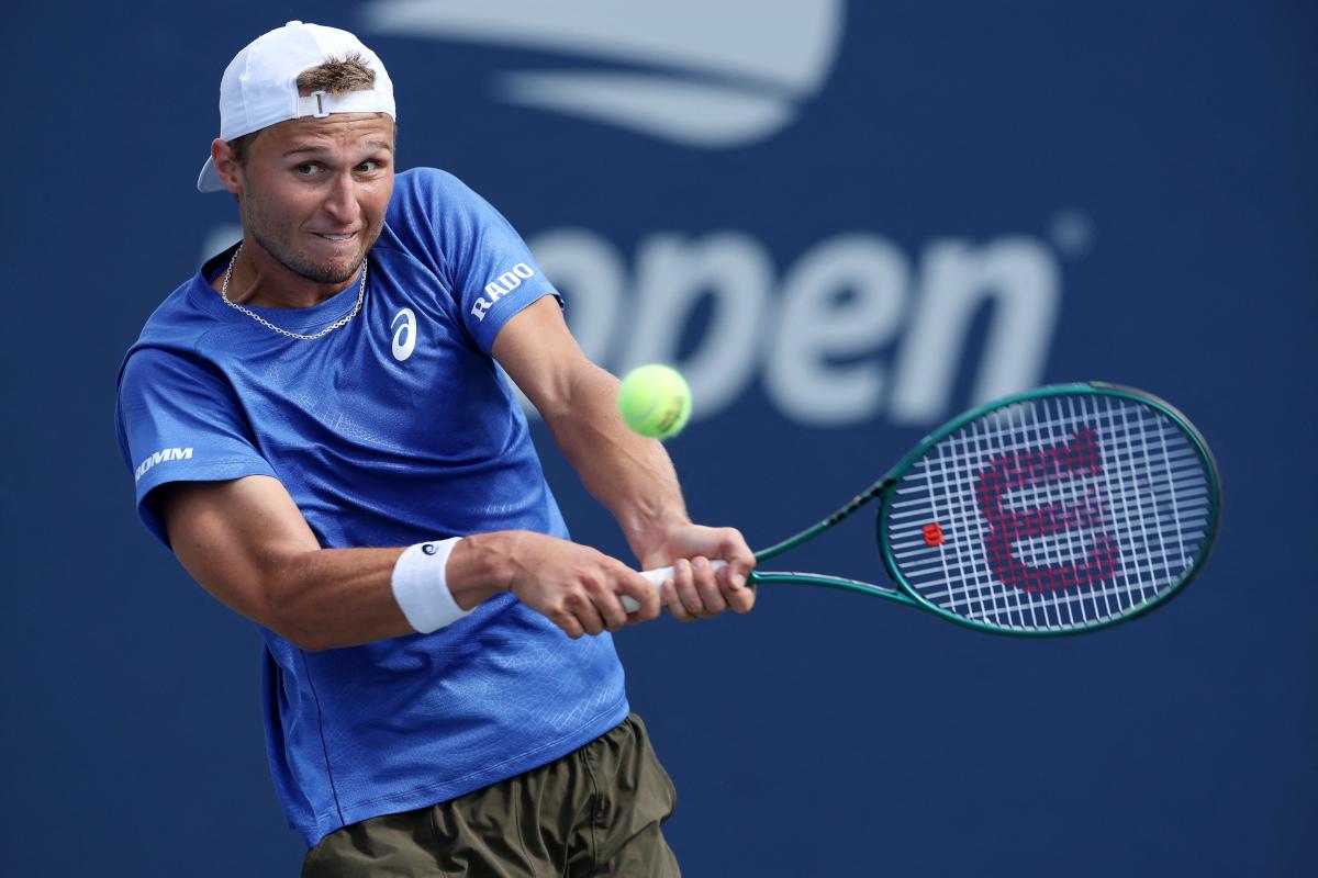 If I lose this match, he'll send me a message and wish for my mother to die, Riedi gets a bettor ejected from the stands at the US Open