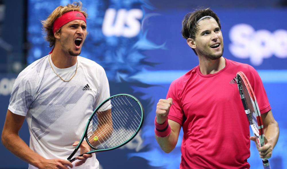 Le duel Thiem-Zverev est la plus jeune finale de Grand Chelem depuis 2012 et le marathon Djokovic-Nadal en finale de l'Open d'Australie.