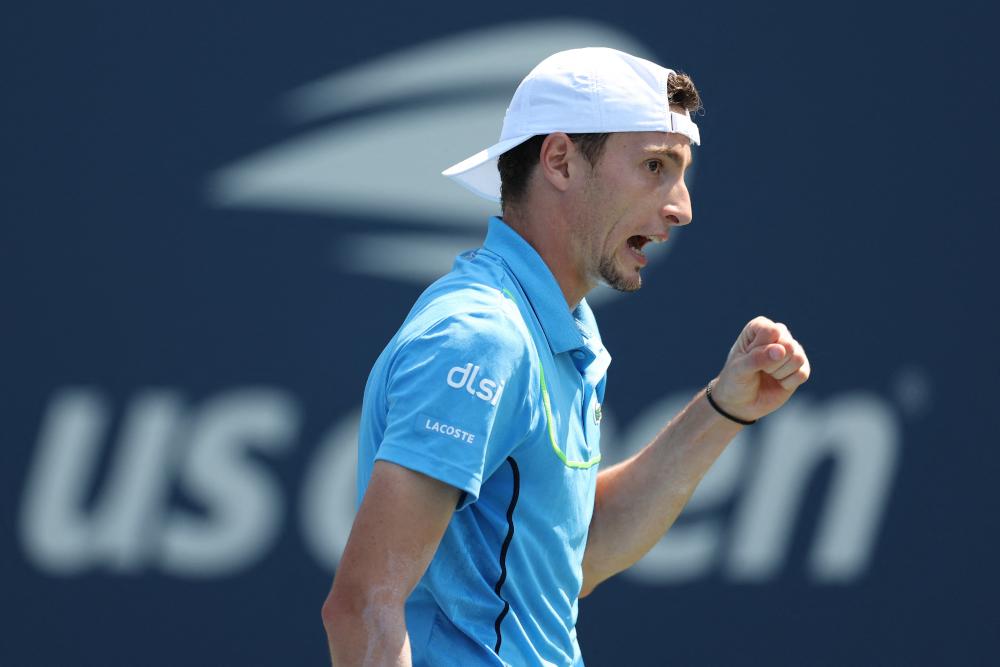 Humbert au 2e tour sans jouer son meilleur tennis à l'US Open