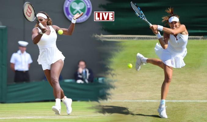 C'est parti entre Williams et Muguruza à Wimbledon