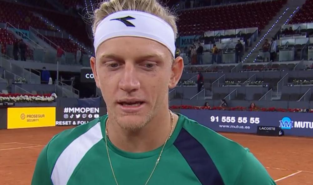 Davidovich Fokina : C'est incroyable que les gens soient restés si tard pour me soutenir