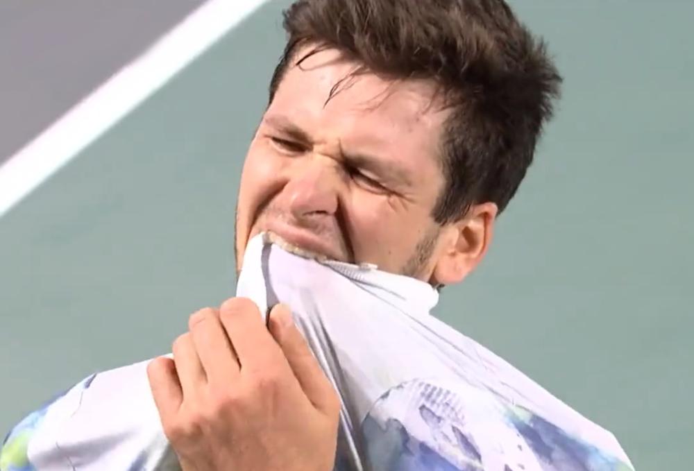 La frustration selon Hurkacz à Paris-Bercy.