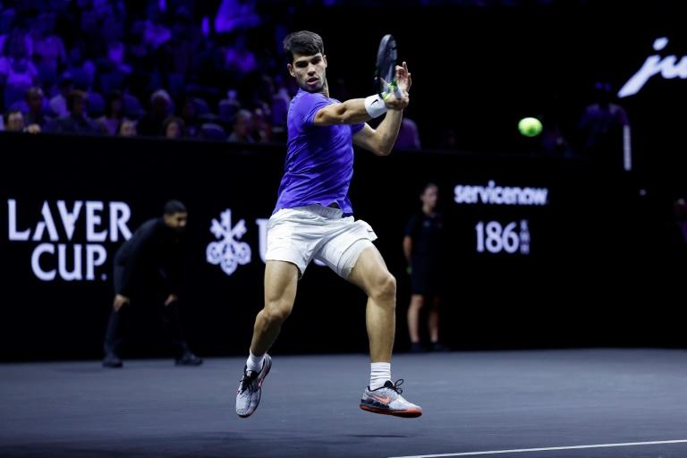 « C’est formidable de jouer avec des joueurs qui sont d’habitude des rivaux », déclare Alcaraz sur la Laver Cup