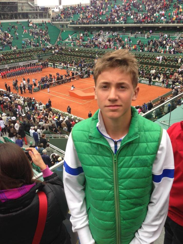 Casper Ruud, alors âgé de 14 ans, était présent en tribune lors du huitième titre de Rafael Nadal à Roland Garros en 2013.
