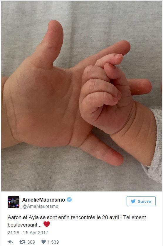 Amélie Mauresmo est maman pour la deuxième fois