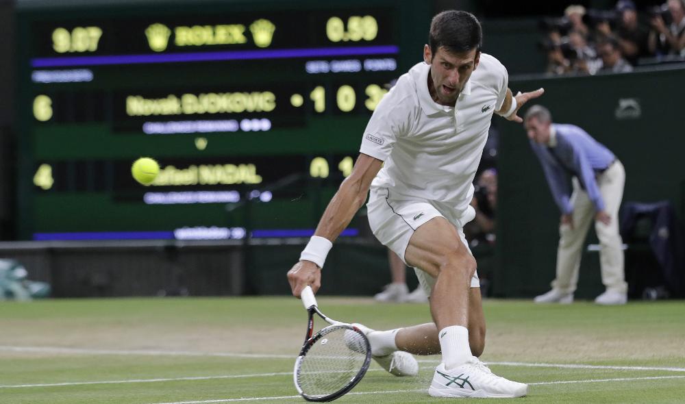 Djokovic takes 3rd set and leads now 2 sets to 1 against Nadal before play suspension due to curfew. What a match and what a tennis day 