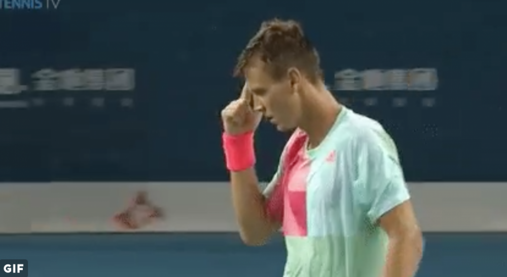 En remportant le deuxième set contre Federer en quarts à Miami, Berdych met fin à une série de 38 sets perdus d'affilée contre le Big 4.