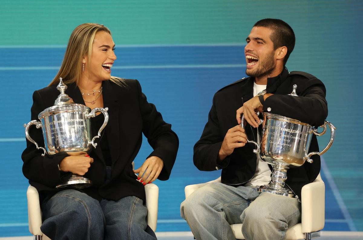 Vidéo - Quand Sabalenka confond Alcaraz avec Sinner sur un plateau de télévision