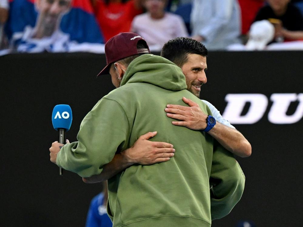 Vidéos - Djokovic a hâte de jouer avec Kyrgios 