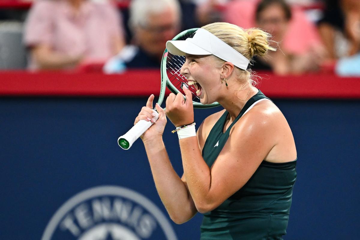 « Après le premier set, je savais que je devais continuer car elle n’abandonne jamais », les mots de Tauson sur sa victoire surprise contre Iga Swiatek