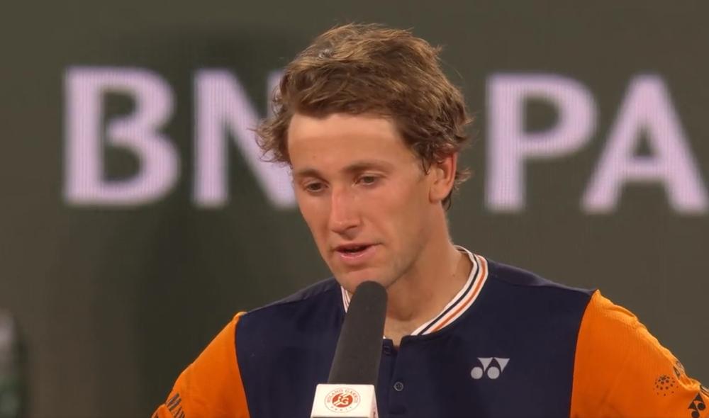 Ruud : Je ne suis pas arrivé à Roland-Garros en pensant que j'étais un des favoris pour aller en finale