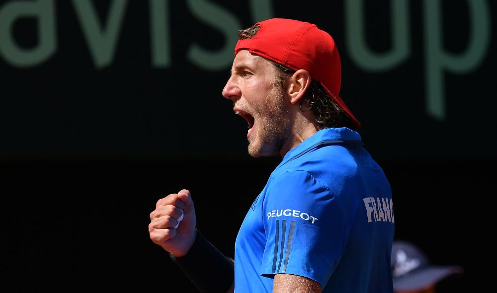 C'est parti entre Pouille et Cilic 