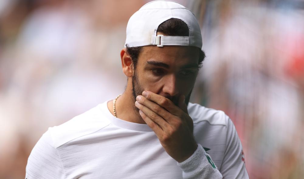 Berrettini : I'm heartbroken to withdraw from Wimbledon