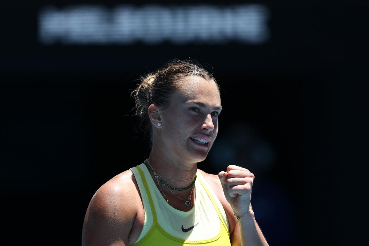 Sabalenka se débarrasse de Tauson et se qualifie pour les huitièmes de finale de l’Open d’Australie