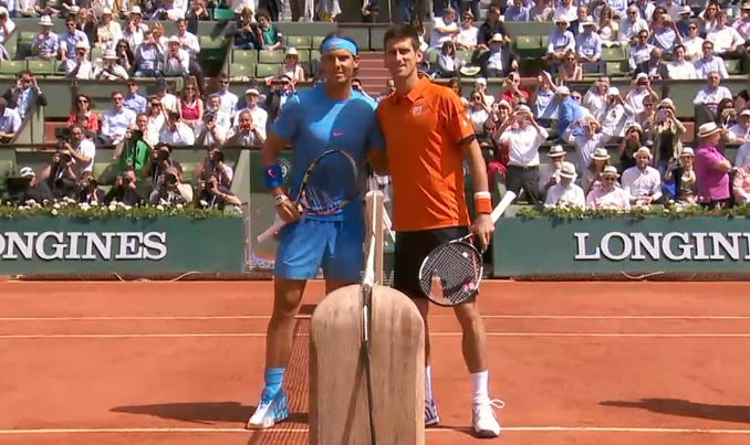 Grosse entame de match de Djokovic qui a remporté 12 des 15 1ers points 