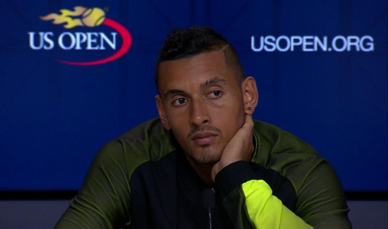 Kyrgios : C'est dur, je n'aime pas abandonner