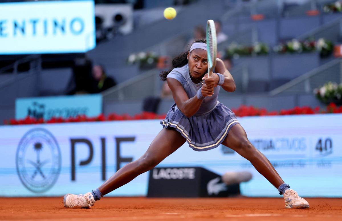 Dans la douleur, Gauff vient à bout de Yastremska pour ses débuts à Madrid