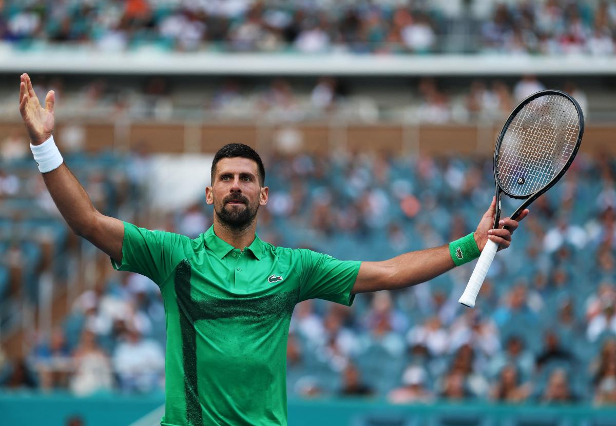 Djokovic balaye Dimitrov à Miami pour s’offrir sa 60e finale en Masters 1000