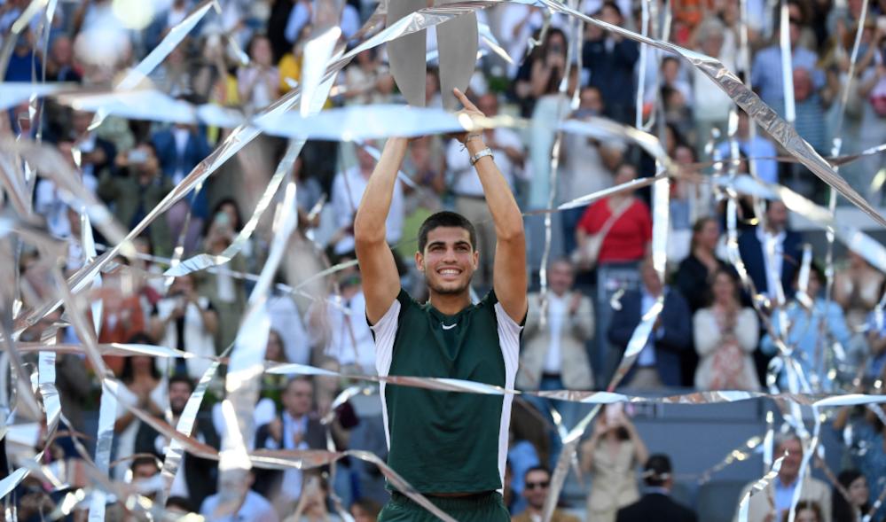 Les temps forts de la démonstration d'Alcaraz face à Zverev en finale à Madrid