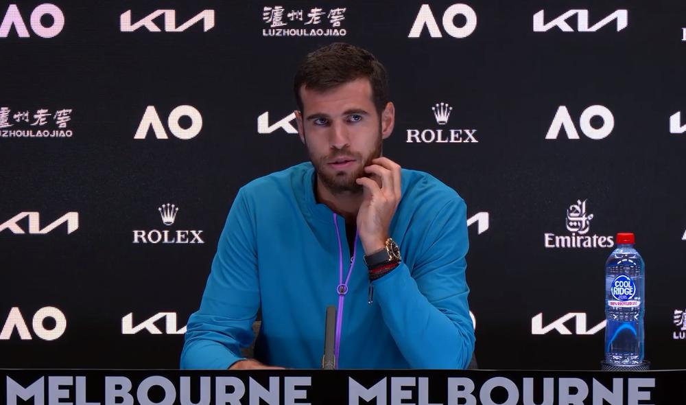 Khachanov : Je suis en bien meilleure forme, bien plus frais, que pour ma demie à l'US Open
