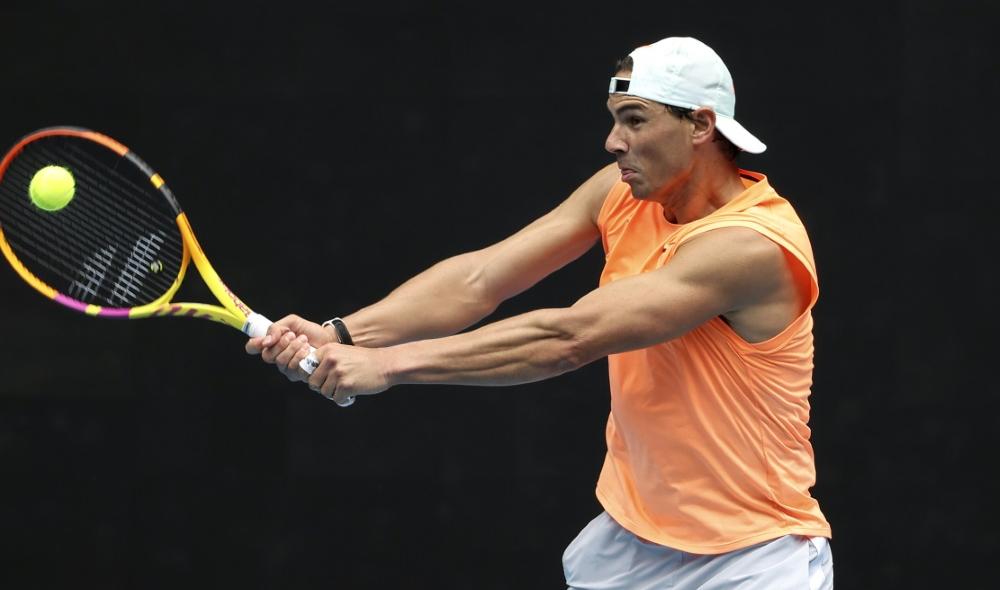 Nadal était en jambes mercredi à l'entrainement