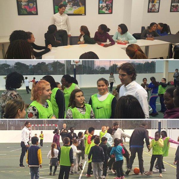 La Fondation de Rafael Nadal a inauguré lundi un centre éducatif pour les enfants et adolescents défavorisés à Palma de Majorque.