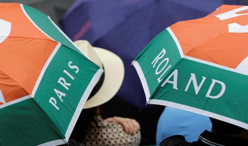 Matches postponed until tomorrow at the French Open