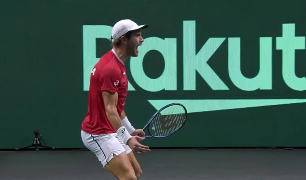 Croatia takes the lead against Spain (1-0) in Davis Cup quarters