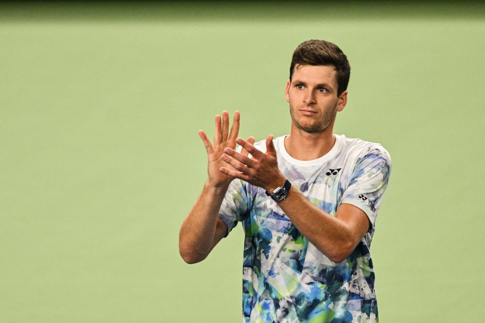 Hurkacz wins title in Shanghai after saving a match point!