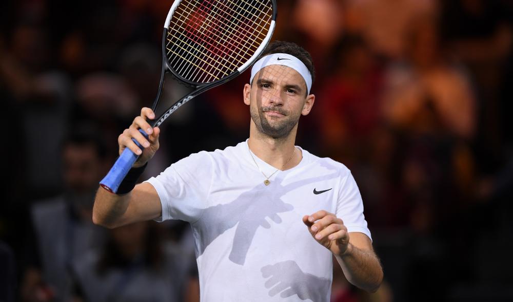 Dimitrov premier qualifié pour les demies à Bercy