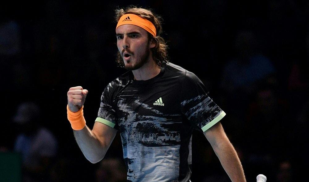 3ème set entre Thiem et Tsitsipas 