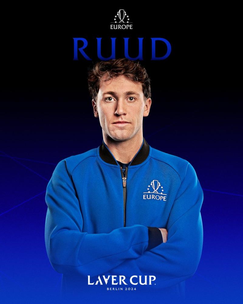 Laver Cup - Tsitsipas et Ruud rejoignent une Team Europe plus impressionnante que jamais