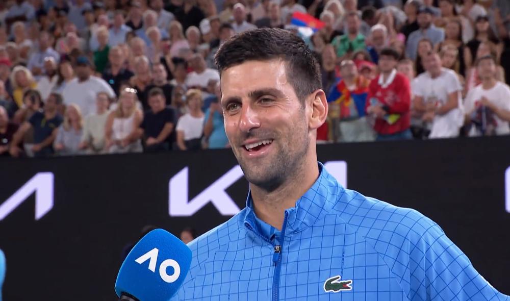 Djokovic : Ça n'était pas aussi parfait que contre De Minaur mais presque