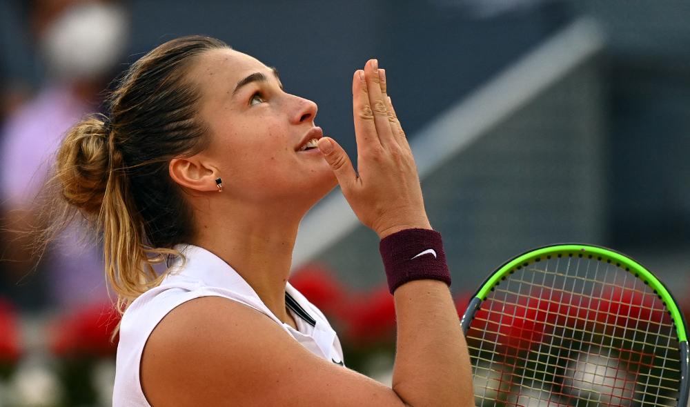 Sabalenka titrée à Madrid face à Barty 