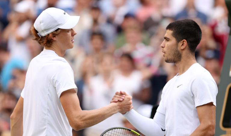 « Pour l’instant, on ne peut pas nous comparer au Big 3 », estime Sinner avant de défier Alcaraz en finale à Wimbledon