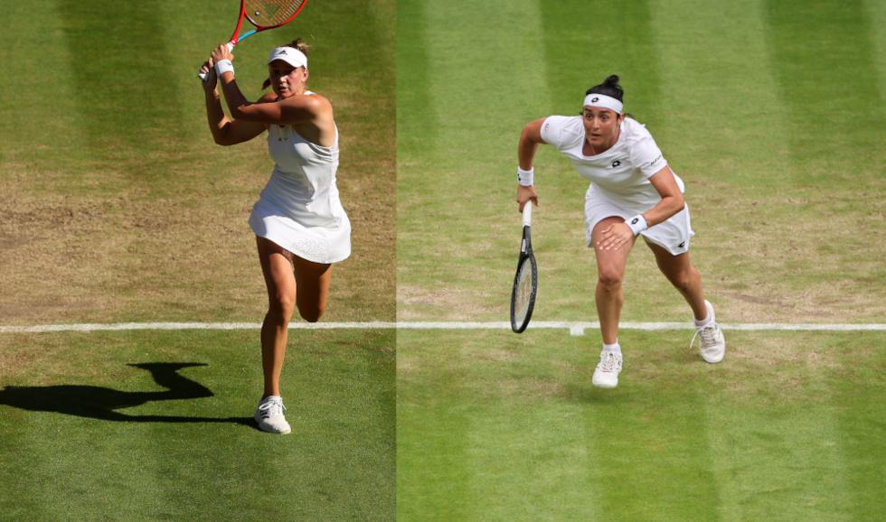 C'est parti entre Jabeur et Rybakina à Wimbledon