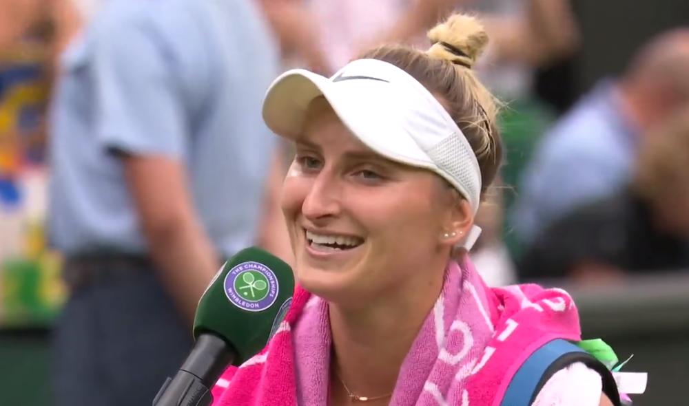 Vondrousova : J'étais follement nerveuse (rires)