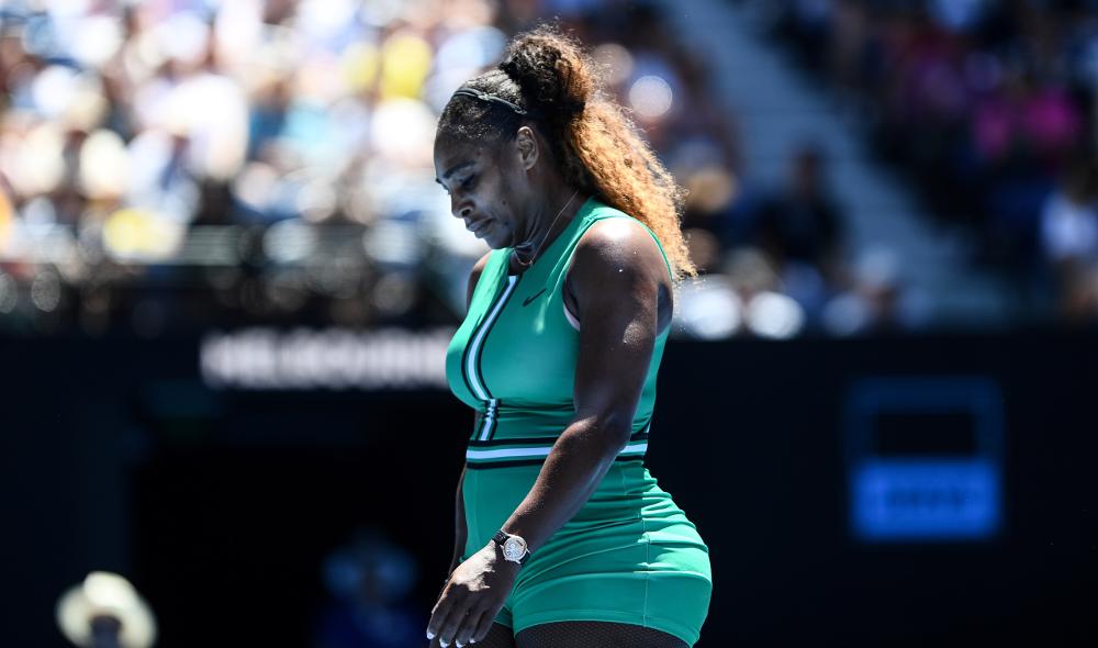 Serena Williams s'écroule face à Pliskova 
