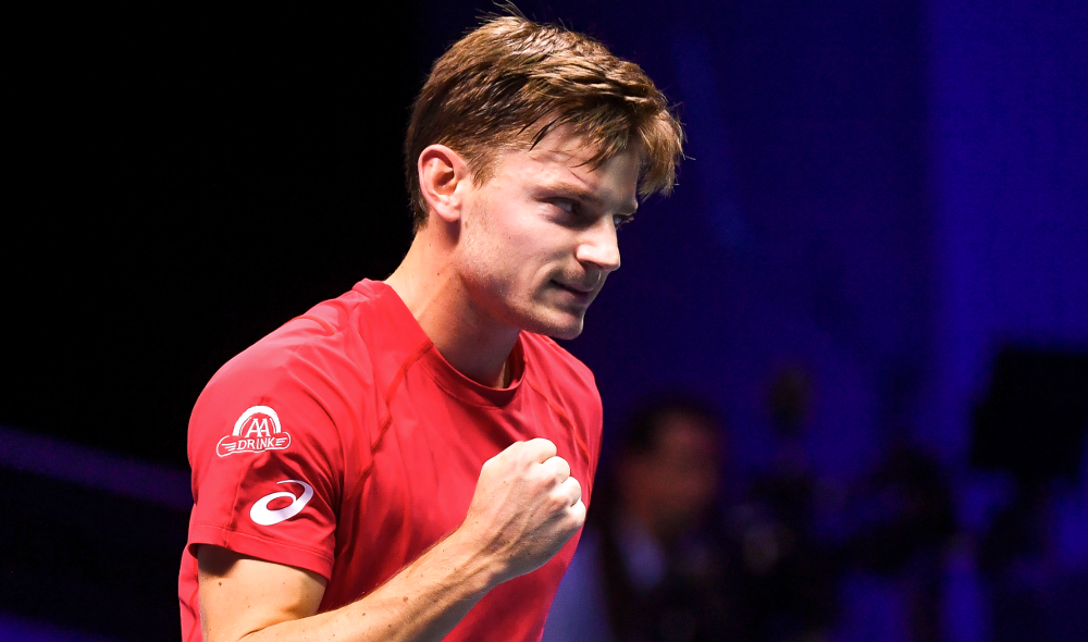 Goffin : J'ai un physique assez léger (68 kg), un tennis aérien, je ne me fatigue pas trop dans mes matchs pour peu que je sois relâché