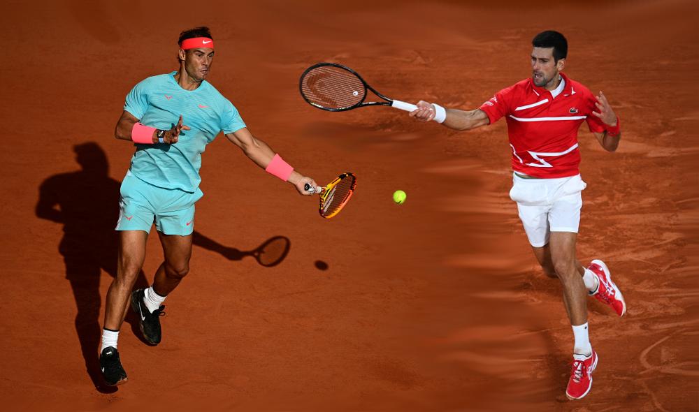 Djokovic 29 - 26 Nadal